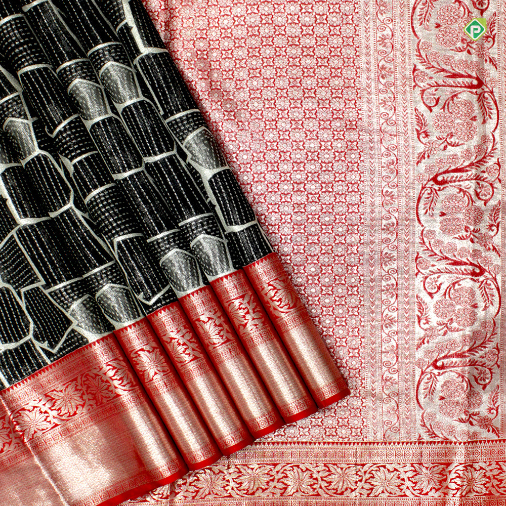 Luxury Black Silk