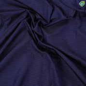 Indigo blue gold zari vairaoosi design self colour gold zari floral butta border art silk gift saree