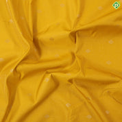 Lemon yellow vairaoosi and butta design rexona green rettapet border Art silk gift saree