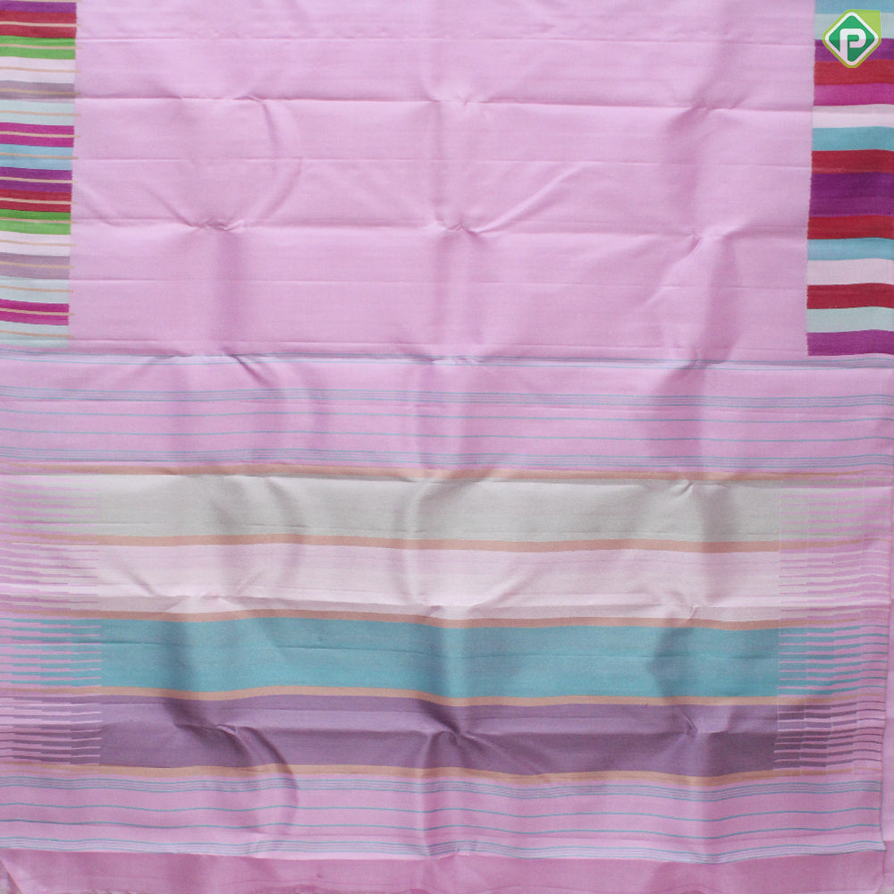 Baby Pink with Ice Pop Inspired Trendy Designer Silk