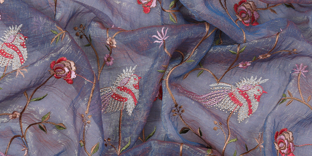 Embroidered Fancy Saree