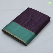 dark colors gold zari vairaoosi lines contrast plain rettapet edge border fancy cotton saree