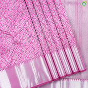 Purple Pink Getty Bavanji Border Exclusive Grand Silk Saree
