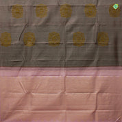 Light Lavender Pink Jute Thread Work Motifs Trendy Silks Saree