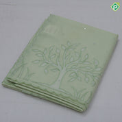 Trendy Colour Flower Floral Design Edge Weave Border Design Trendy Fancy Cotton Saree