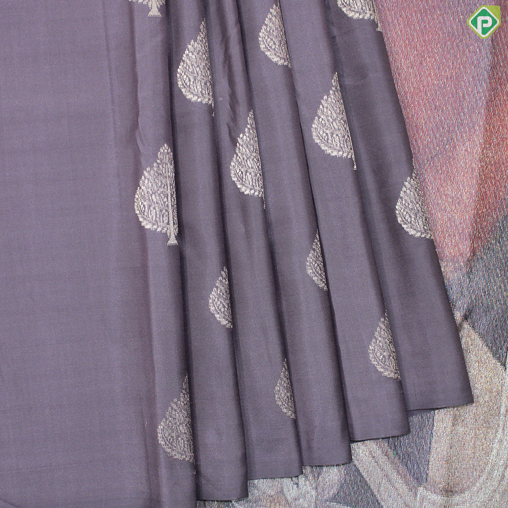 Ravi Varma and Daisy Flower Pallu Concept Signature Edition Silk Saree