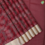 Peach Pink Gold Zari Fancy Design Self Colour Plain Border Design Trending Fancy Silk Saree