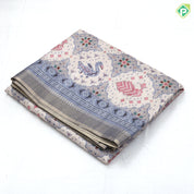 Fancy Annam digital printed Self multi designed border trending fancy Saree