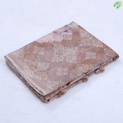 Onion Pink Floral with fancy cut work design edge border fancy cotton saree