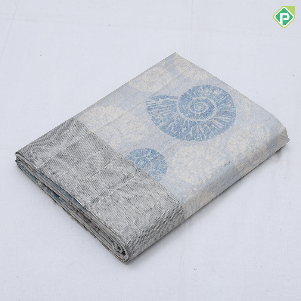 creamy color fancy design self zari plain border fancy cotton saree