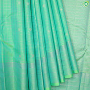 Rexsona Green Gold Zari With Self Colour Border Traditional Silk Saree