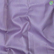Lavender gold zari checked window panel contrast bule and gold Bharatanatyam butta traditional silk saree