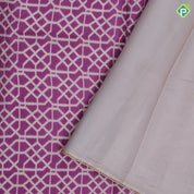 Trending color base creamy arithmetical design cream with embroidered cut work border fancy dola silk saree