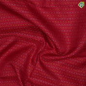 Reddish pink silver gold zari micro diamond checks pale pink gold zari retta pattai border traditional silk saree