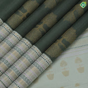 Mint green gold zari tree and shade butta design rexona green gold zari meena work border traditional silk saree