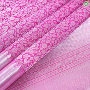 Purple Pink Getty Bavanji Border Exclusive Grand Silk Saree