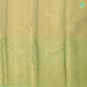Peach pink gold  and silver zari by zari tissue meena work pista green gold zari diamond border pattu paavadai lehanka