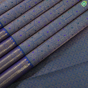 Peacock green gold zari meena work self brocade and gold zari diamond bentex border grand bridal silk saree