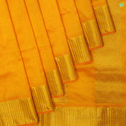 Mango Yellow Colour 10 Yards or Madisar Silks Saree