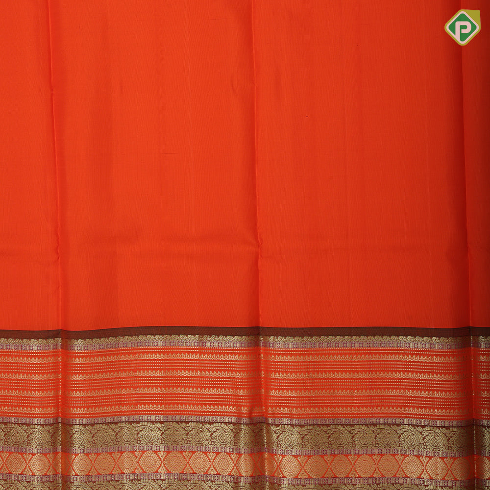 Pista Green gold zari multi designed stripes multi color gold zari meena work lines border Pattu paavadai thavani 3 in 1 set