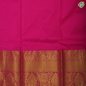 green gold zaricubes and fancy butta lines onion pink gold zari thilagam flower butta border pattu paavadai lehanka
