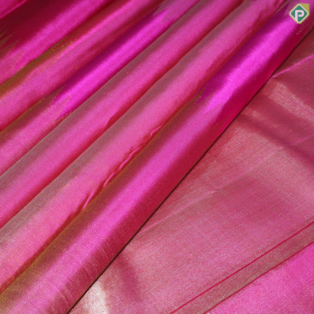 Multi Color Gold Zari With Raising Broder Traditional Silk Saree