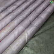 Baby Pink Thread Work Gold Zari Trendy Motif Fancy Trendy Silk Saree
