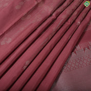 Onion multi color zari raising design silver neem zari leaf border trendy silk saree