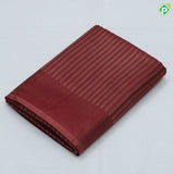 solid color gold zari stripes design self plain border fancy tissue saree