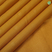 Golden mustard gold zari vairaoosi zari kattam buta self gold zari mayilkan border traditional silk saree