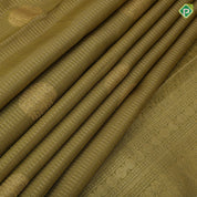 Manthulir green gold zari vairaoosi checks self gold zari multi design lines border traditional silk saree