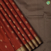 Royal Blue Gold Zari Flower Butta Design Rexsona Green Ruthracham Flower Border Design Pure Mix Silk Saree