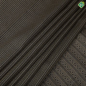 Luxury black gold zari thilagam stripes design self gold zari temple border luxury black silk saree