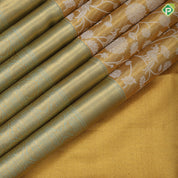 gold and silver zari by zari tissue grand floral design rexona green gold zari border grand tissue silk saree