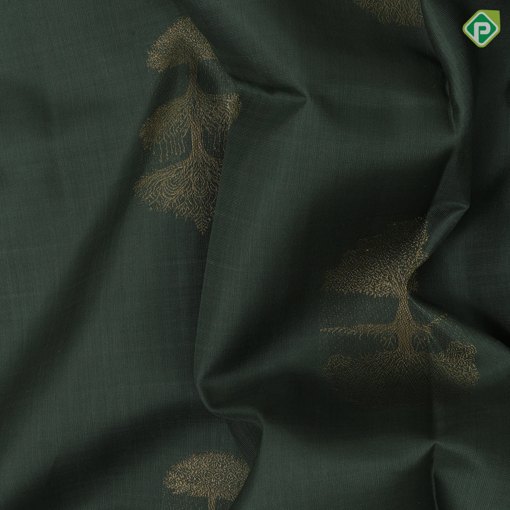Mint green gold zari tree and shade butta design rexona green gold zari meena work border traditional silk saree
