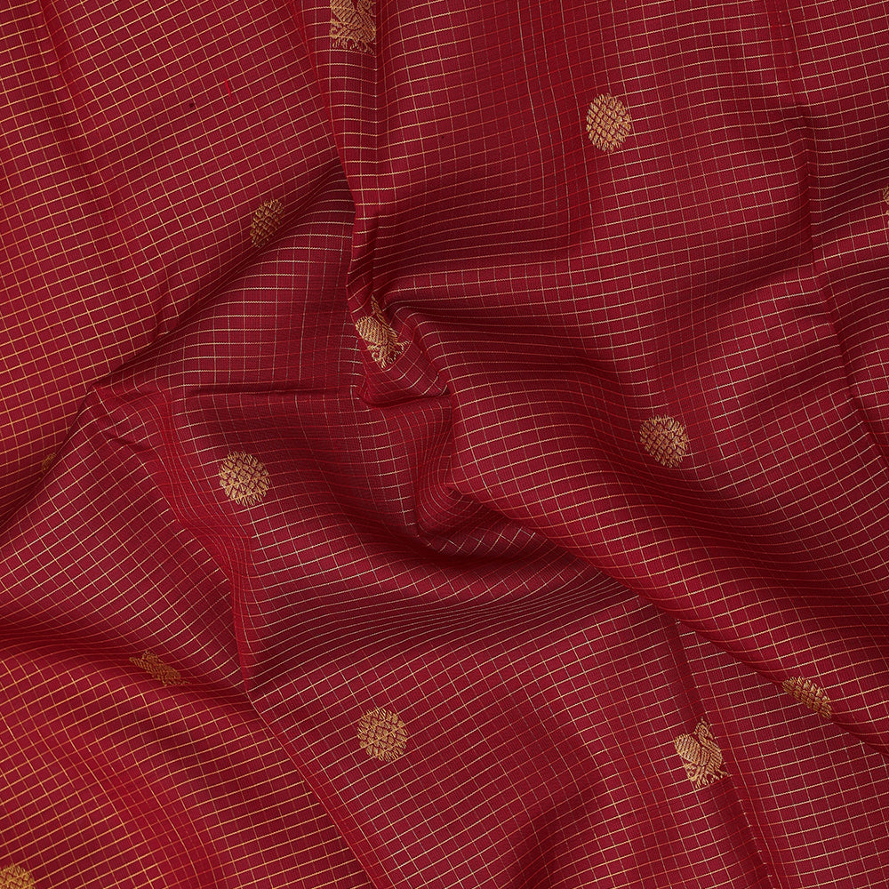 maroon gold zari vairaoosi kattam butta motifs orange and maroon gold zari retta pett border gift silk saree
