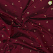Magenta gold zari small flowers butta design cream white gold zari paithani border and pallu banaras style silk saree