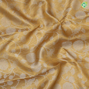 gold and silver zari by zari tissue grand floral design rexona green gold zari border grand tissue silk saree