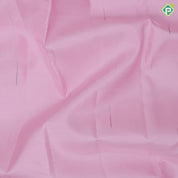 Pale pink and multi color zari rain drop design self silver zari mid meena work geomatical design border trendy designer silk saree