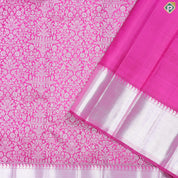 Purple Pink Getty Bavanji Border Exclusive Grand Silk Saree