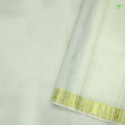 Cream White Colour Traditional Silks Saree