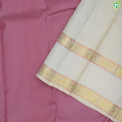 peach lavender gold zari zari kattam design cream white gold zari meena work rettapet border traditional silk saree