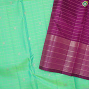 Rexsona Green Gold Zari With Self Colour Border Traditional Silk Saree