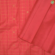 Maroon Colour Gold Zari With Self Colour Border Traditional Silk Saree