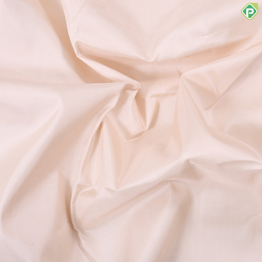 Milk white plain weaved design pink gold zari mayikan border madisar 9 yards silk saree