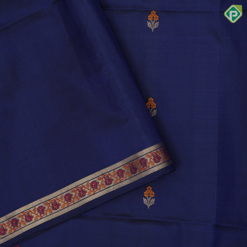 grape brown gold zari meena work butta design self color meena work rangoli border soft silk saree