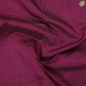 Rani pink small gold zari vairaoosi lines design self gold zari mayikan border Madisar 9 yards silk saree