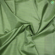 Olive Green With Thread Lines Ink Blue Rising Thread Border Trendy Silk Saree