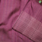 Beetroot Maroon Silver Gold Zari Lines With Self Color Border Trendy Silks Saree
