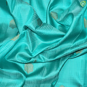 Rexsona Green With Purple Pink Gold Zari Mango Design Border Traditional Silk Saree